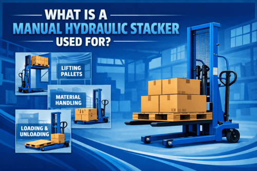 manual hydraulic stacker