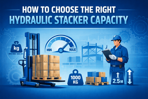 Right Hydraulic Stacker Capacity