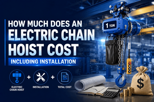 V-tal electric chain hoist installation pricing