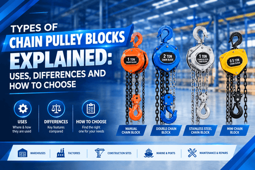 Types of Chain Pulley Blocks